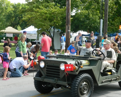 Military Vehicle in parade