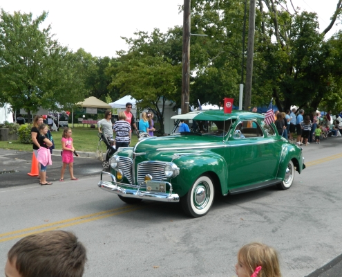 Car in parade